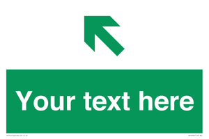 Custom Safe condition: Green Up left arrow